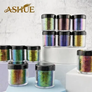 0.5 G Nail Aurora Powder Cloud Brocade Powder Optical Chameleon Flakes Mirror Powder For DIY Resin Crafts