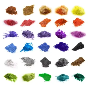 100 Colors Shining Metallic Pigment Epoxy Paint Mica Pigment Color Mica Powder for Floors Coating Paint