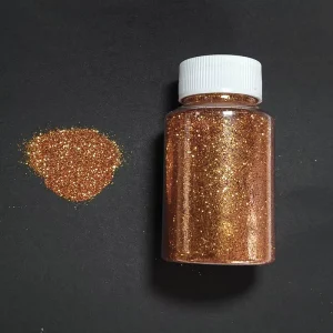 100 ml Cosmetic Glitters Brown Color for Make up 0.03 mm Metallic Glitter Shimmer Cosmetic Grade Glitter Powder