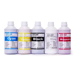 1000ML DTF Ink Bright Color Pigment Ink Compatible for Textile Fabric Transfer for Epson I3200 XP600 DTF Printer