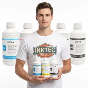 1000ML Premium Euro Non Sediment White DTF Ink Without Sediment for Epson L8050 I3200 Tx800 F1080 I1600 Printer