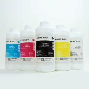 1000ML Refill Dye Pigment Digital Printing Water Based Eco Friendly CMYK for Set for Textile Printing DTG for