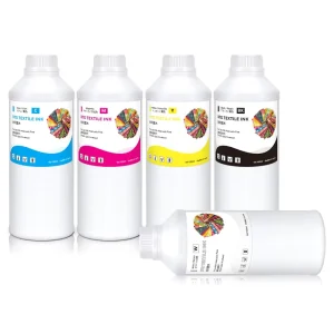1000ML Water Based DTG Pigment Ink for Epson I3200 Printhead Direct to Garment T Shirt Printing Ink