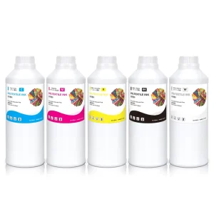 1000Ml DTG White Ink Premium DTG Ink I3200 for Epson I3200 DTG Printing Ink Cotton T Shirt Print Material