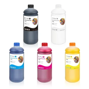 1000Ml Direct to Garment DTG Ink for Epson F2000 F2100 F2130 F2150 F2180 T725 DTG Ink F2100 Model