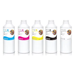 1000Ml Premium DTG Printer Ink For Epson I3200 DTG Ink I3200 Mass Printing Stable DTG Printing Ink