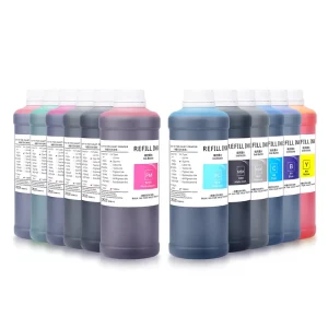 1000ml Bottle 12 Colors Universal Refill Dye Ink for Canon PIXMA Pro-1 Inkjet Printer