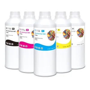 1000ml DTG Ink for I3200 Printheads, Textile Pigment Ink for T-Shirt Printing