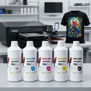 1000ml Digital Textile Ink DTG Printing Ink Pretreatment DTG Ink for Epson L1300 I3200 Ink Set for Dtg Printers