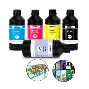 1000ml Soft Hard Neutral Refill LED UV Curing Ink for Epson DX4 DX5 DX7 DX10 I3200 XP600 TX800 L805 1390 Printer