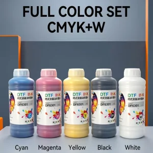 1000ml White DTF Pigment Ink with No Sediment for XP600, I3200, and I1600 Printers