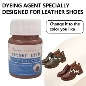 100ML Grey Leather Shoe Paint for Shoes and Bags