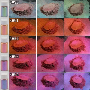10g Color-Changing Chameleon Pigment Color-Shift Mica Powder for Epoxy Resin and Craft Art