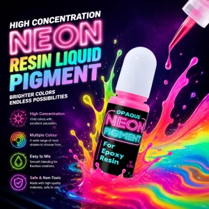 10ml Neon Resin Dye for Epoxy and UV Resin Art, Jewelry, and Tumblers
