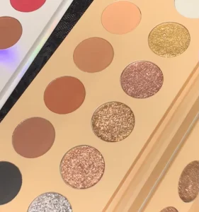 12 Color Diy Diamond Glitter Eye Shadow Matte Nude Brown Daily Makeup New Custom Brand Vegan Metallic Eyeshadow Palette