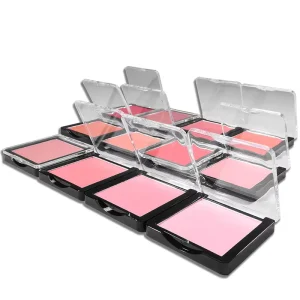 12-Color High-Pigment Long-Lasting Waterproof Matte Shimmer Blush Palette