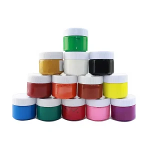 12 Colors 100ml Artist Professional Acrylic Paint Eco Waterproof Arylic Pigment Children Acrylic Color Paint