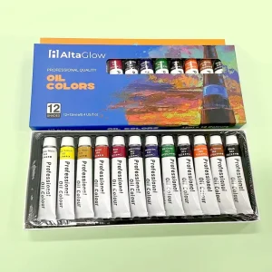 12 Colors 12ml Student Professional Artist Oil Color Paint Set Pintura Al Oleo