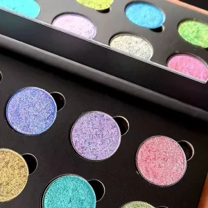 12 Colors Chameleon Eyeshadow Palette Long Lasting Waterproof Multi Chrome Shimmer Eye Shadow