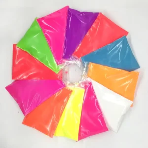 12 Colors Daylight Fluorescent Powder Neon Pigment Powder Fluorescent Pigment