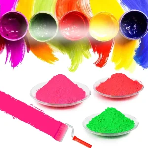 12 Colors Solvent Based Neon Pigment Fluorescent Powder Neon Powder for Resin