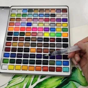 120-Color Artist Watercolor Paint Set