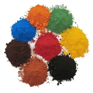 130 Iron Oxide Pigment Red High Temperature Resistant Pavement Color Brick Building Paint 25KG Bag