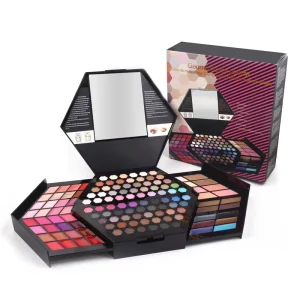 130 colors cosmetic eyeshadow palette set makeup blush powder eye shadow kit