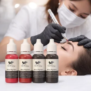 15ml PMU Pigment Lip Eyebrow Tattoo Ink Pigment Semi Permanent Makeup Tattoo PIgments Ink for Professional Use