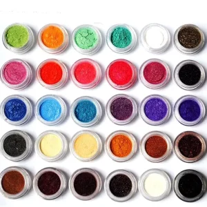 16 Colors Cosmetics Grade Beautiful Mica Powder Set Pearl Pigment for Eyeshadow for Epoxy Resin
