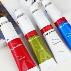 170ml Large Branch Aluminum Tube Art Painting Pigment Oil Painting Medium for Canvas Set