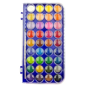 18/24/36/42-Color Solid Watercolor Set for Drawing