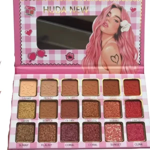 18 colors eyeshadow blush cosmetics powder makeup palette face contour highlighter blusher makeup eye shadow