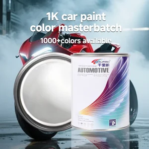 1K Acrylic Automotive Refinish Paint, Scratch-Resistant Liquid Spray Coating, Factory Supply