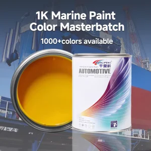 1K Acrylic Color Masterbatch Paint Weather Resistant 1K Clear Coat for Motorcycle Daily Repair and Renovation