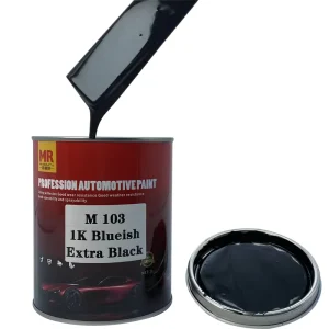 1K Black Acrylic Automotive Refinish Spray Paint