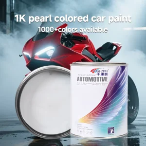 1K Pearl Acrylic Color Masterbatch Liquid Metallic Paint for Motorcycle Vehicle Repair Coating