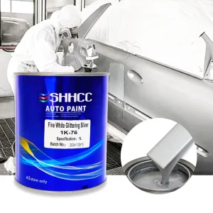 1K Silver Liquid Spray Automotive Coating for Acrylic Plastic Boat Paint Surfaces MSDS Compliant