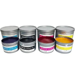 1kg Can Yellow Offset Printing for Ink for Paper for Printer Use Certified with MSDS