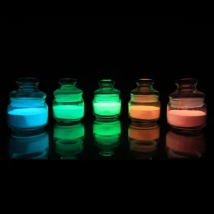 1kg Glow in Dark Silver and White PET Pigment