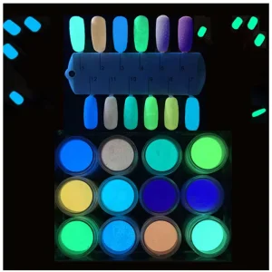 1kg High Light Glow in the Dark Pigment Powder High Quality Luminous Pigment for Nails Plastic