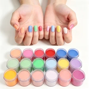 1oz 2oz 4oz 8oz Glitter Acrylic Nail Powder 94 Colors