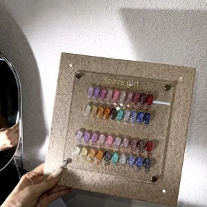 20 Color Buff Glitter Super Shimmering Gel Polish for Nail Salons