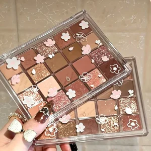 20 Color Waterproof Mineral Dry Shimmer Powder Cosmetic Eye Shadow Aluminum Plate Empty Luxury Eyeshadow Palette