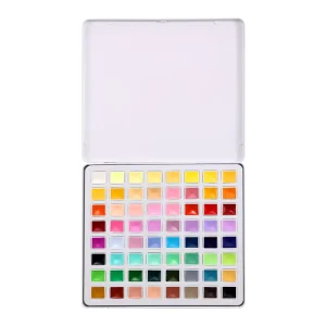 24/36/48/64-Color Solid Watercolor Pigment Set