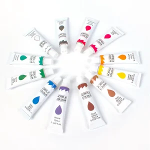 24-Color Children’s DIY 12ml Art Paints