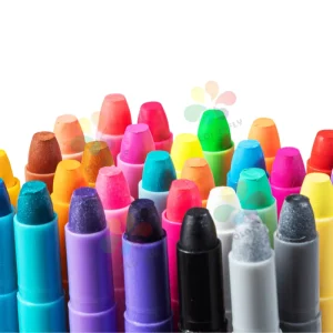 24-Color Non-Toxic Crayon Set for Kids Drawing