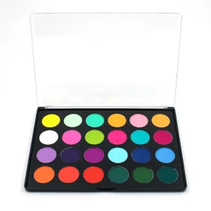 24-Color Water-Activated Face and Body Paint Kit