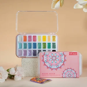 24-Color Watercolor Pigment Set