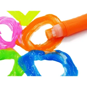 24ml Liquid Tempera Finger Paint for Children, Washable and Non-Toxic